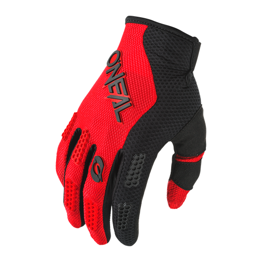 O'NEAL ELEMENT RACEWEAR Gloves Black/Red