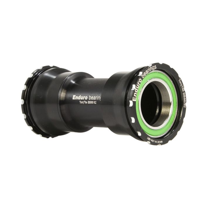ENDURO BEARINGS TorqTite BB86/92 Bundbeslag 24 mm aksel rustfrit stål sort