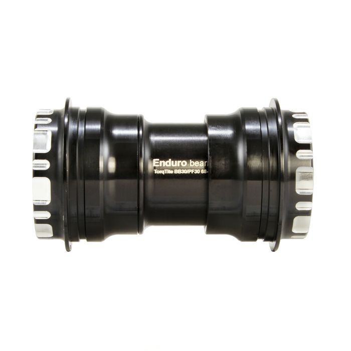 ENDURO BEARINGS TorqTite PF30 bundbeslag 24 mm aksel Lejer i rustfrit stål Sort