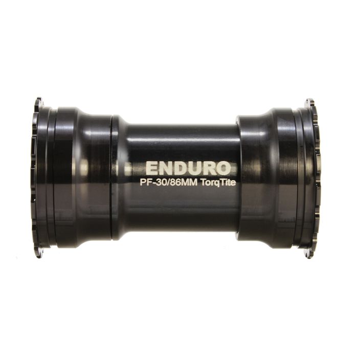 ENDURO BEARINGS TorqTite BB386 bundbeslag DUB Axle Rustfrit stål Sort