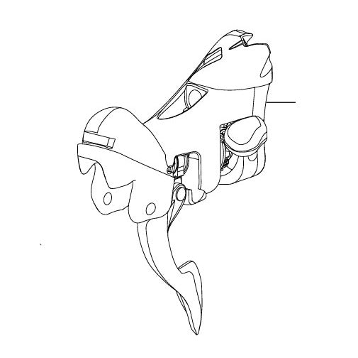 VENSTREHÅNDS INDEKSERINGSBLOK CAMPAGNOLO SUPER RECORD ULTRA-SHIFT 12V 2019