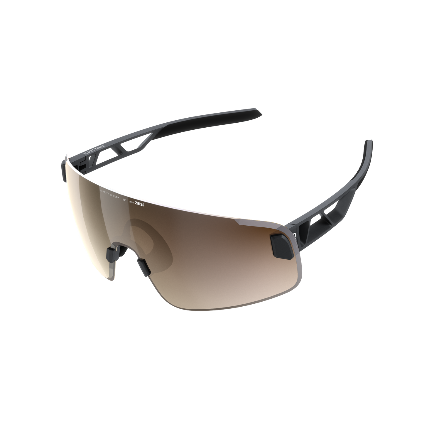 POC ELICIT TORIC + Black Glasses Clarity Trail Partly Sunny Silver