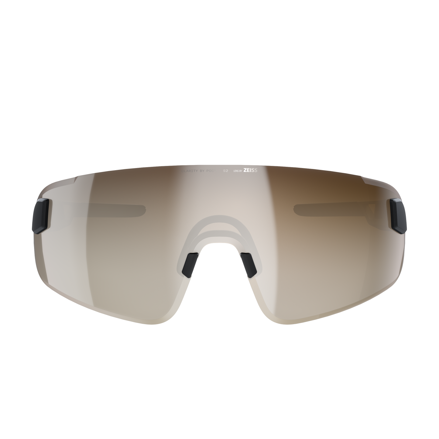 POC ELICIT TORIC + Black Glasses Clarity Trail Partly Sunny Silver