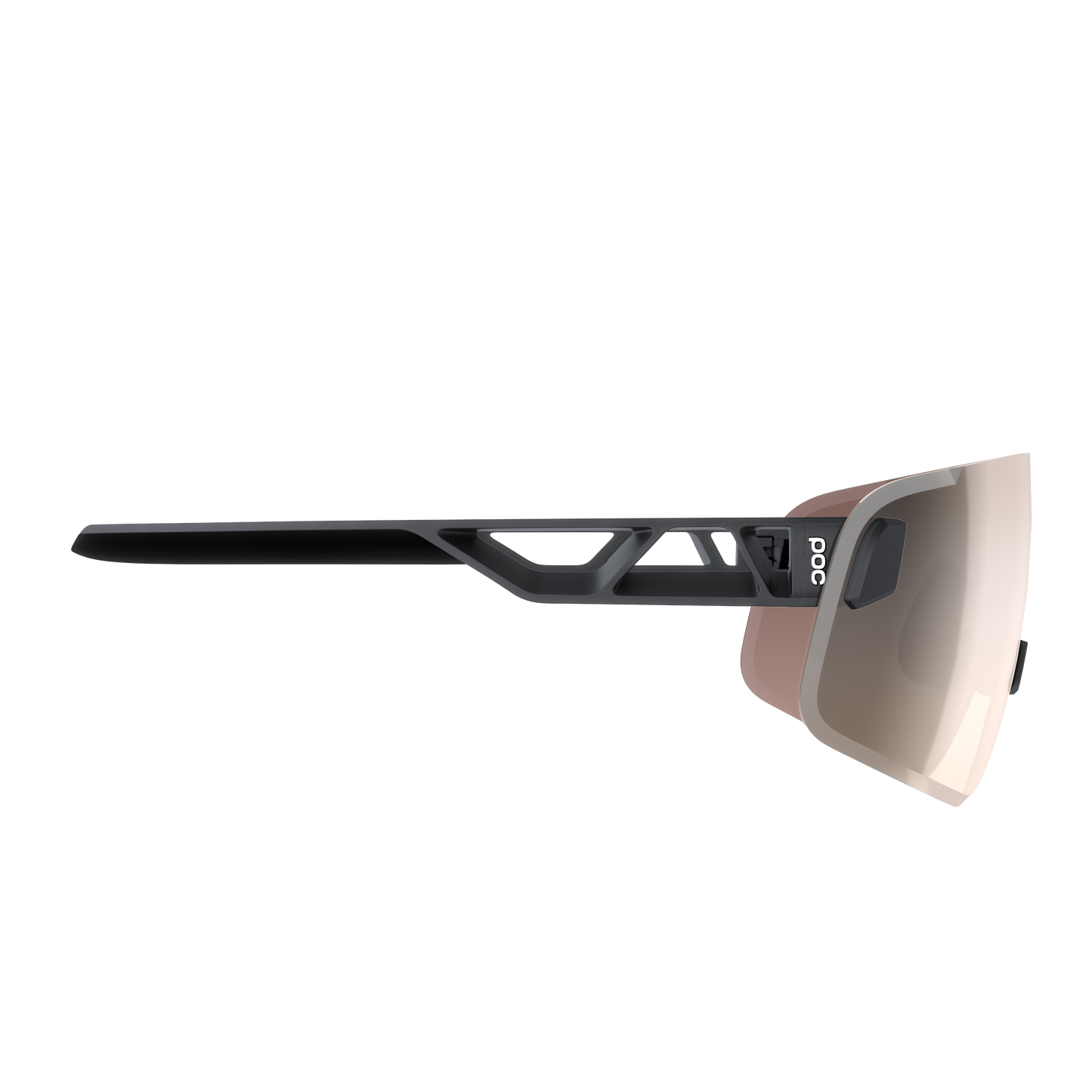 POC ELICIT TORIC + Black Glasses Clarity Trail Partly Sunny Silver