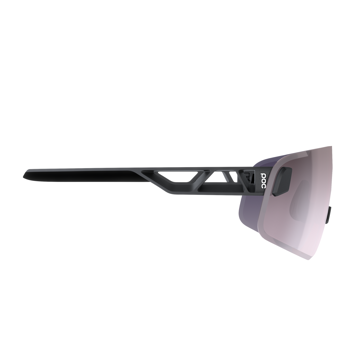 POC ELICIT TORIC Glasses Black Clarity Road Sunny Silver Lens