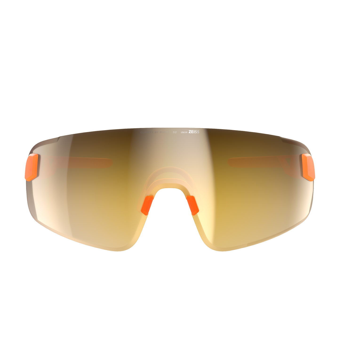 POC ELICIT TORIC beskyttelsesbriller Orange Fluo Translucent/Clarity Road/Partly Sunny Gold