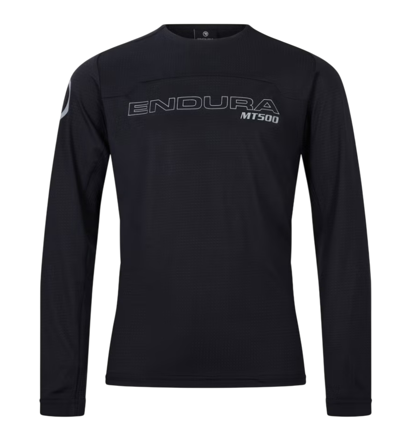 ENDURA MT500 BURNER Junior Langærmet Jersey Sort