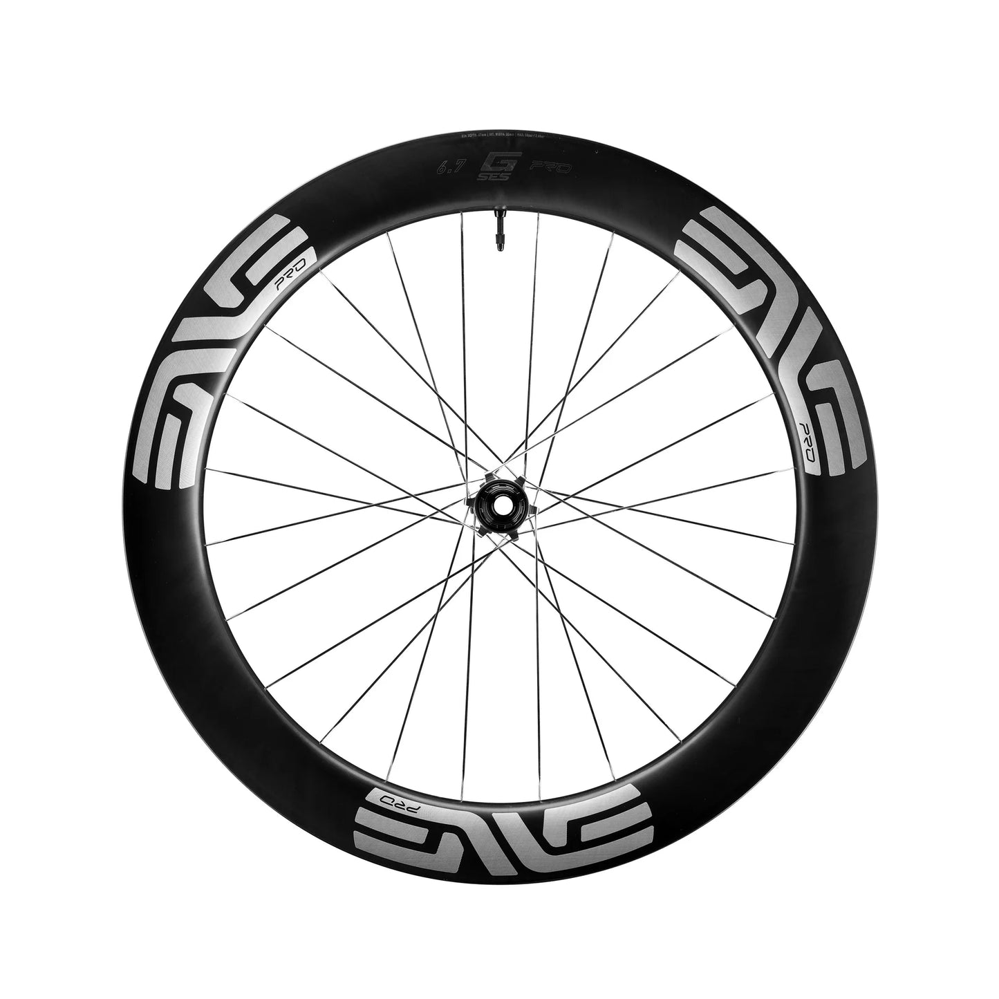 ENVE G SES 6.7 PRO Tubeless Ready baghjul (Center Lock) Sort