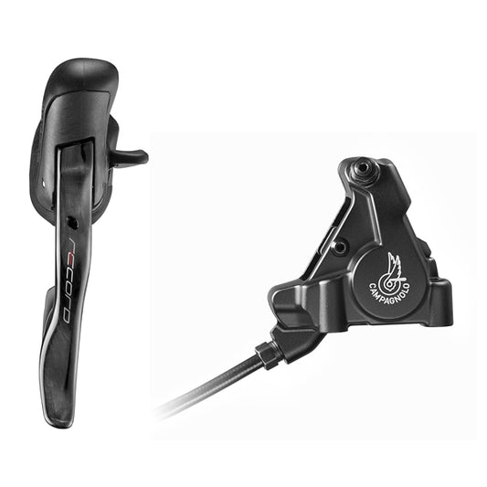 Lige håndtag og bageste caliper 140 mm CAMPAGNOLO RECORD Flat Mount uden skive