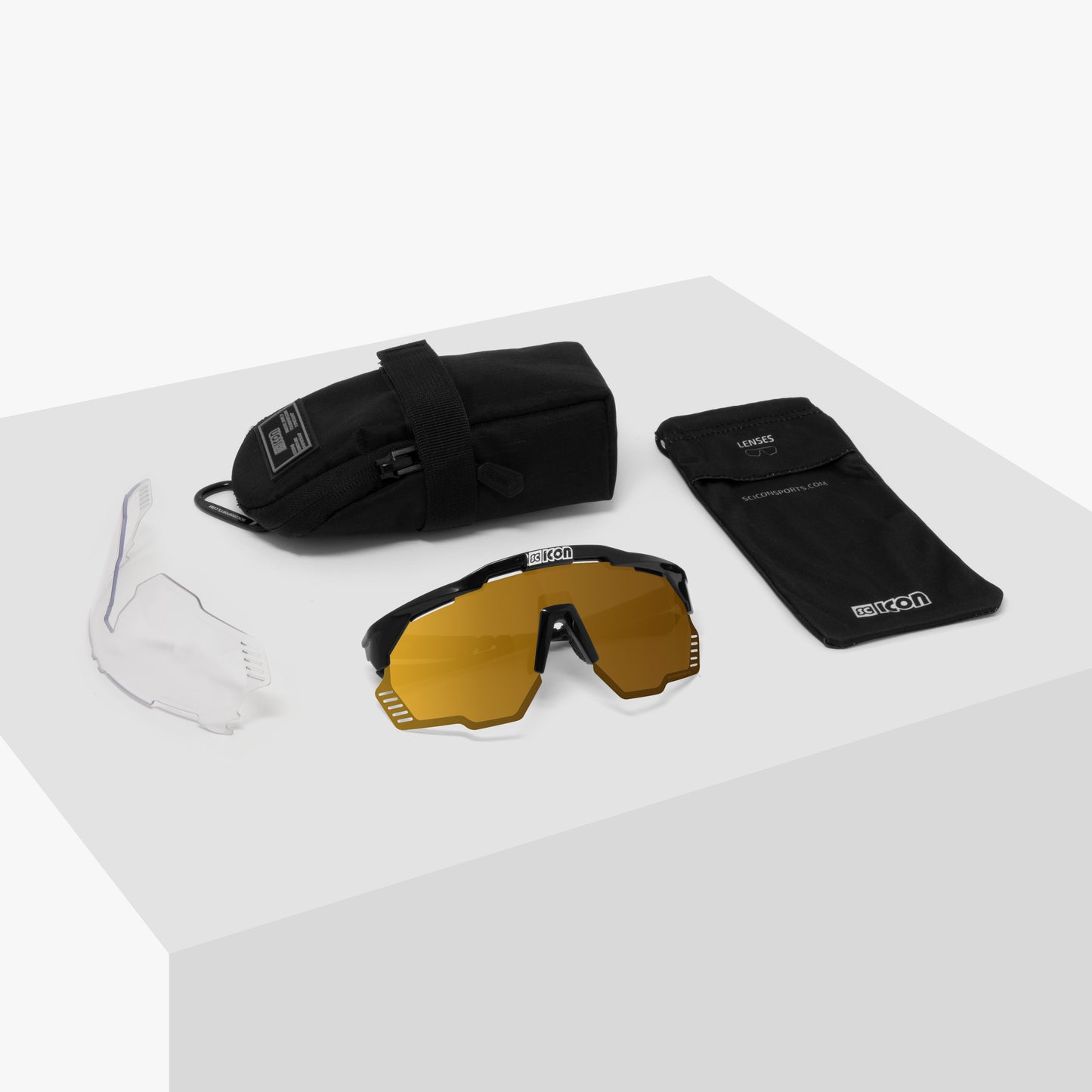 Goggles SCICON AEROSHADE KUNKEN White Multimirror Bronze