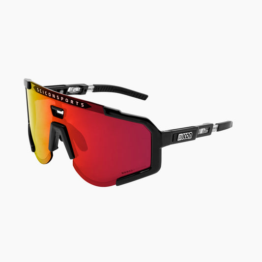 Briller SCICON AEROSCOPE Black Multimirror Blue