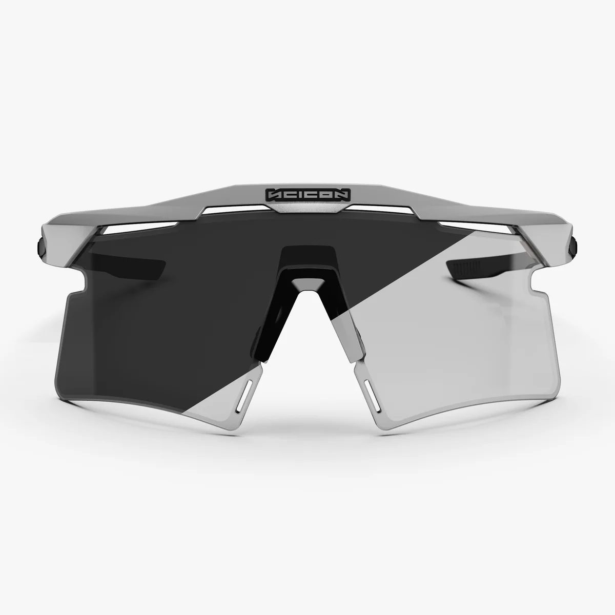 SCICON AEROSHADE 2.0 TITANIUM Hvid metalbrille Grå fotokromisk linse