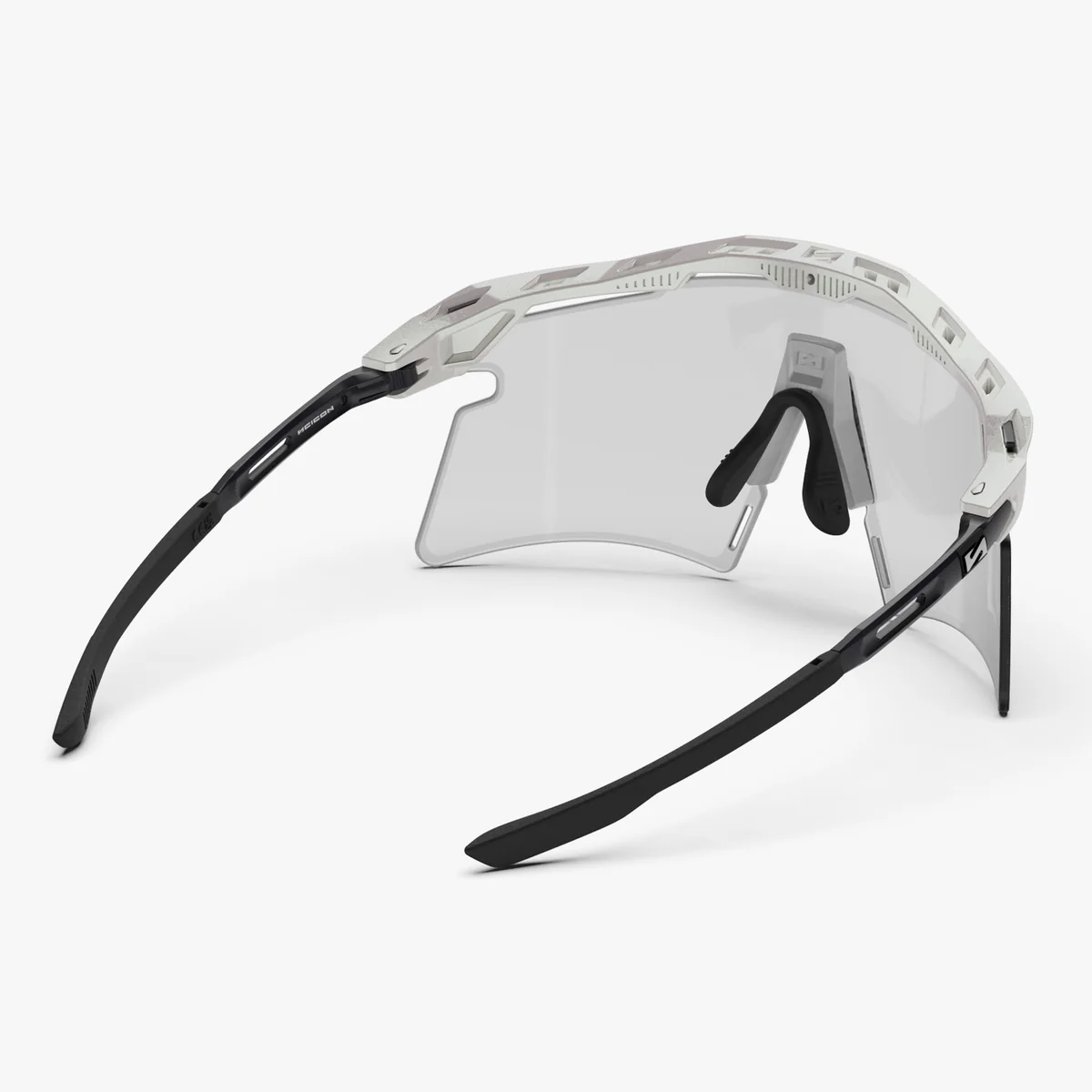 SCICON AEROSHADE 2.0 TITANIUM Hvid metalbrille Grå fotokromisk linse