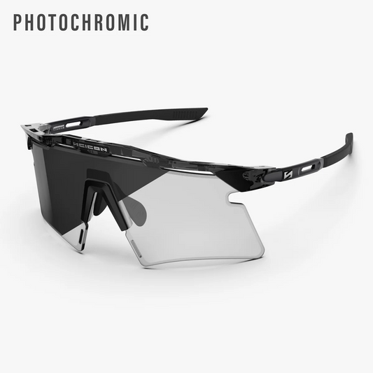 Solbriller SCICON AEROSHADE 2.0 TITANIUM Sort krystalglans grå fotokromisk linse