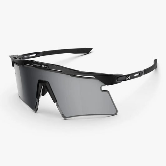SCICON AEROSHADE 2.0 TITANIUM Black Matt Multimirror Silver + Pink Glasses