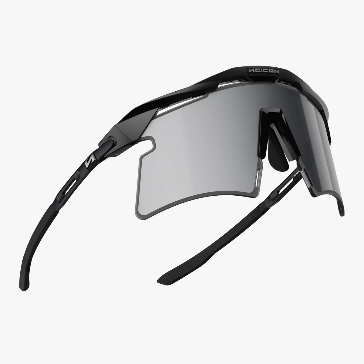 SCICON AEROSHADE 2.0 TITANIUM Black Matt Multimirror Silver + Pink Glasses