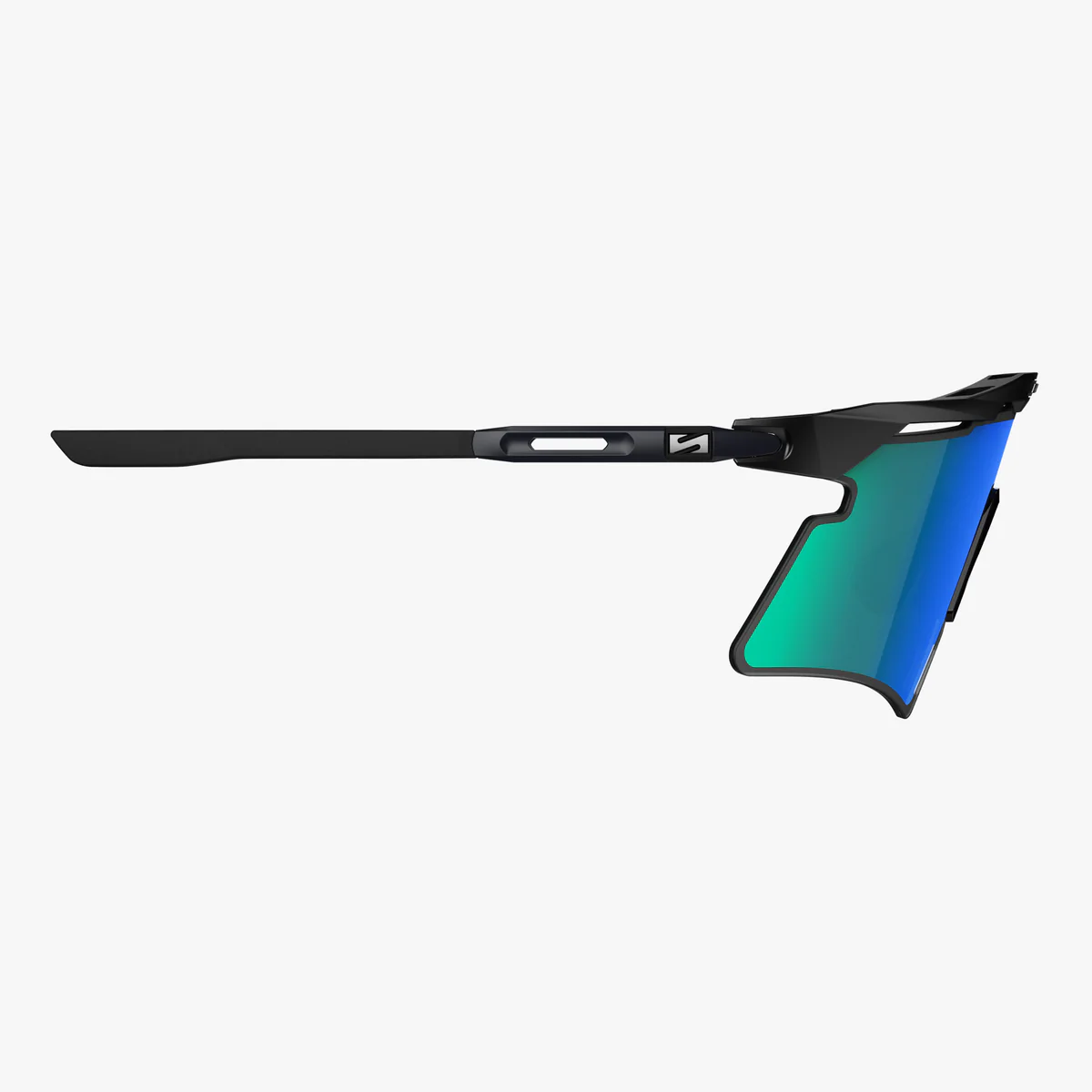 SCICON AEROSHADE 2.0 TITANIUM Briller Sort Matt Multimirror Linse Blå Grøn + Pink