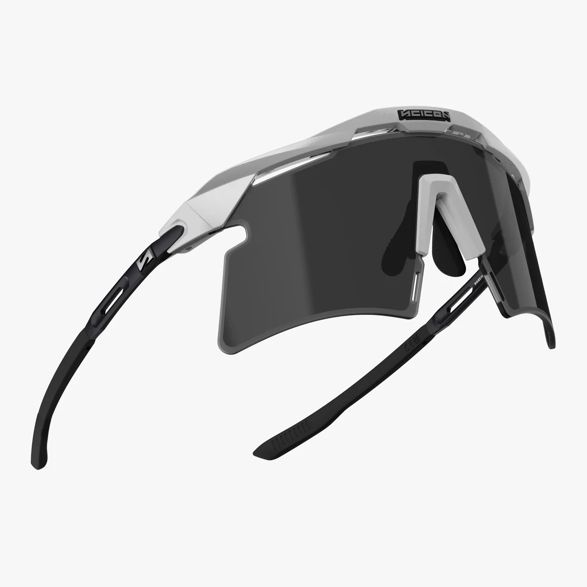 SCICON AEROSHADE 2.0 TITANIUM White Metal Smoke Black + Pink Briller