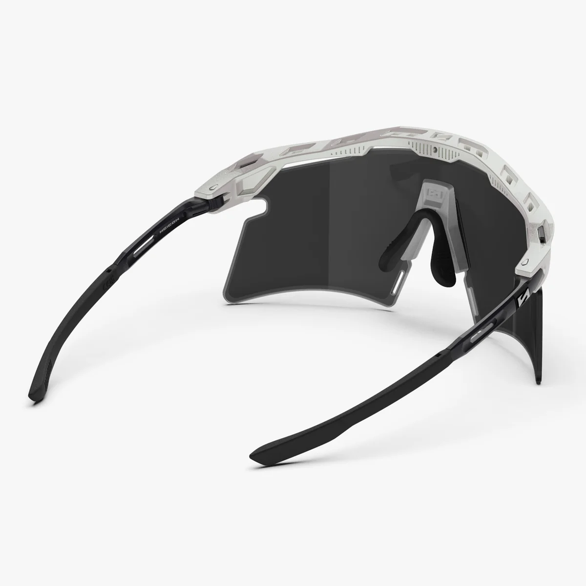 SCICON AEROSHADE 2.0 TITANIUM White Metal Smoke Black + Pink Briller