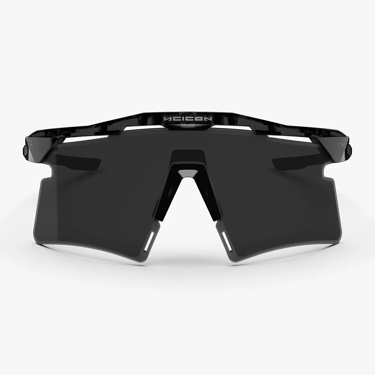 SCICON AEROSHADE 2.0 TITANIUM Black Crystal Gloss Glasses Smoke Black + Pink