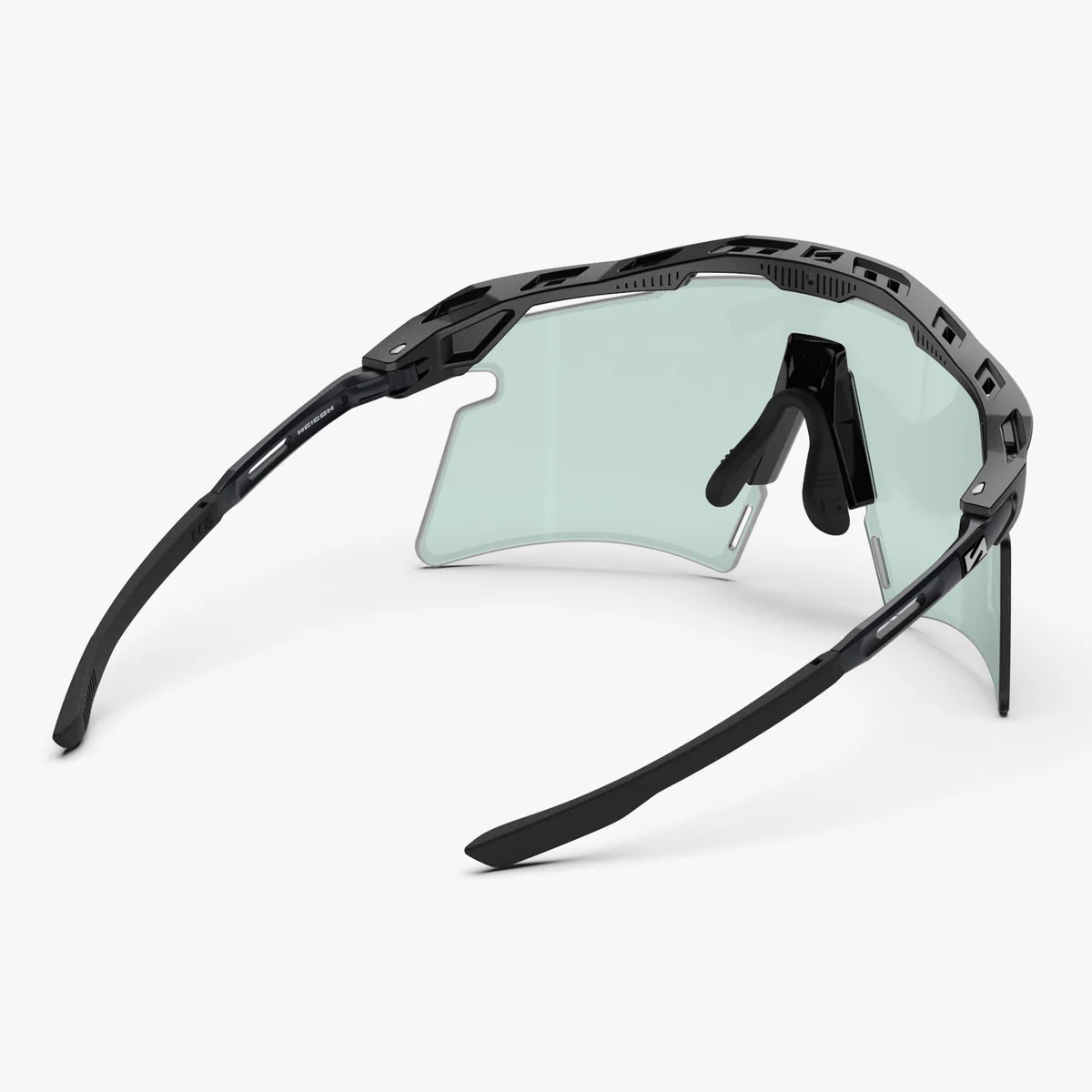 SCICON AEROSHADE 2.0 TITANIUM Glasses Black Matt Blue Green Photochromic Lens