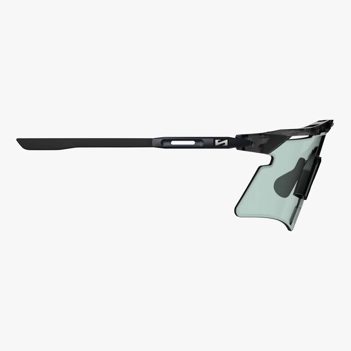 SCICON AEROSHADE 2.0 TITANIUM Glasses Black Crystal Gloss Blue Green Photochromic Lens
