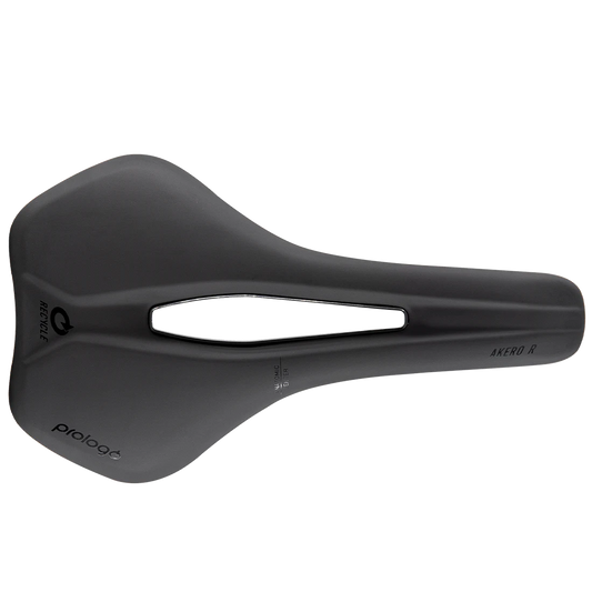 Saddle PROLOGO AKERO R RECYCLED PAS Steel rails 150mm