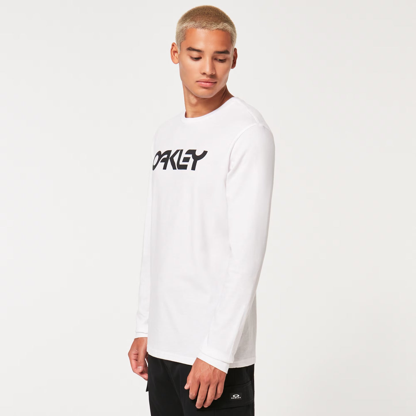 OAKLEY MARK II 2.0 Langærmet T-shirt Hvid/Sort