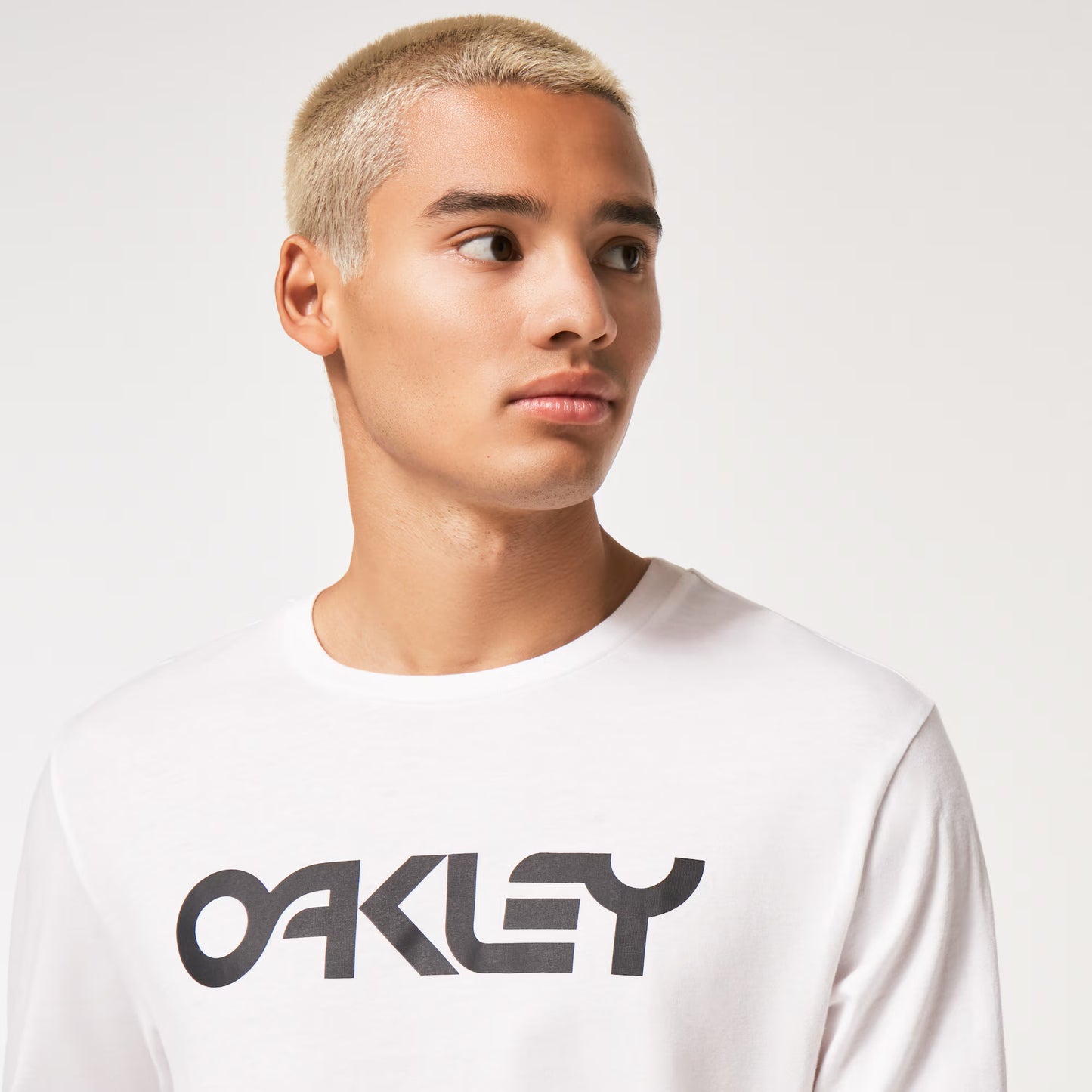OAKLEY MARK II 2.0 Langærmet T-shirt Hvid/Sort