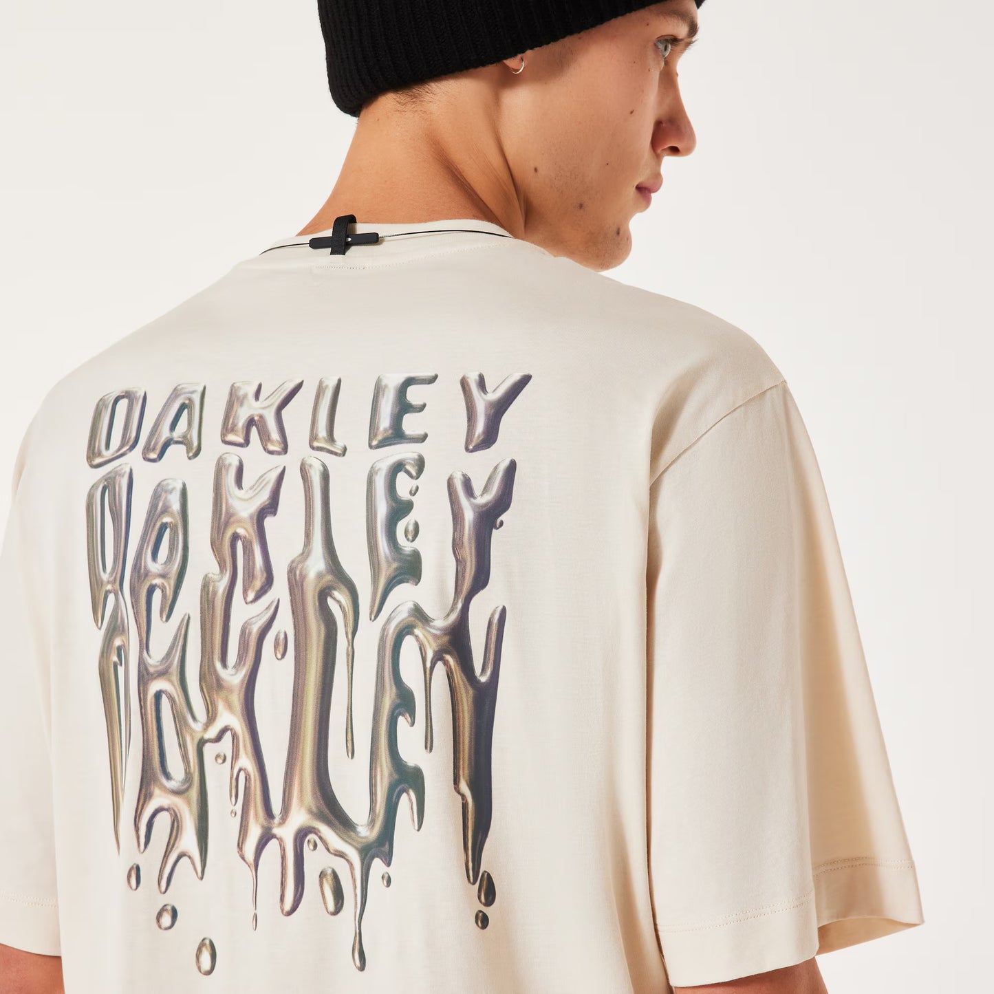 OAKLEY STACKED METAL TEE Mist T-shirt