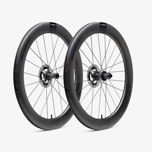 SCOPE Race All Road R6.A Tubeless Ready-hjulsæt (Centerlock) sort