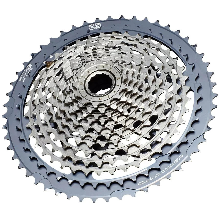 12V E-THIRTEEN Helix Race E-Bike-kassette Grå