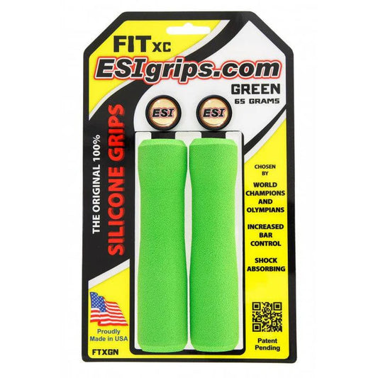 Grips ESI FIT XC EXTRA CHUNKY/CHUNKY COMBO 130 mm Green