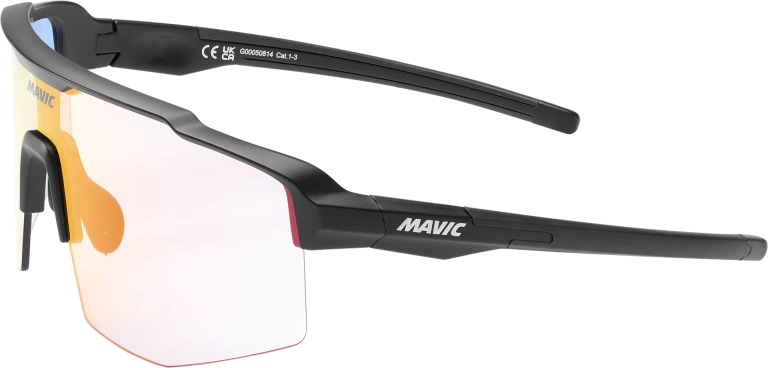MAVIC MVS SHIELD Goggles Black Red Photochromic Lens
