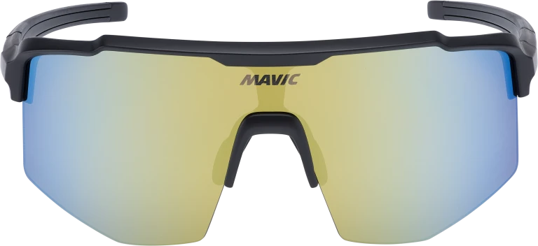 MAVIC MVS SHIELD Goggles Black Gold/Blue Lens