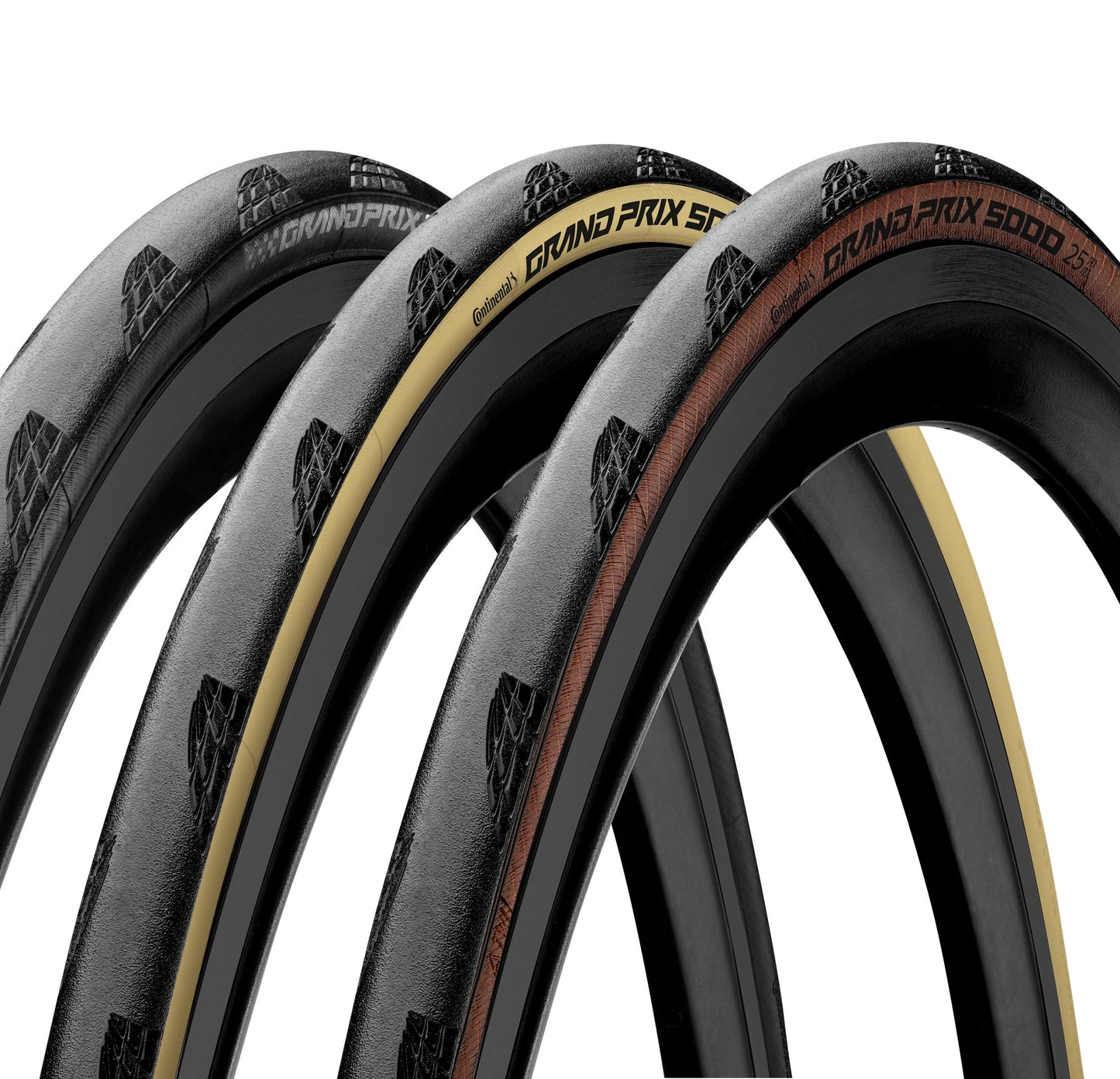 CONTINENTAL GRAND PRIX 5000 700x25c TubeType Beige dæk