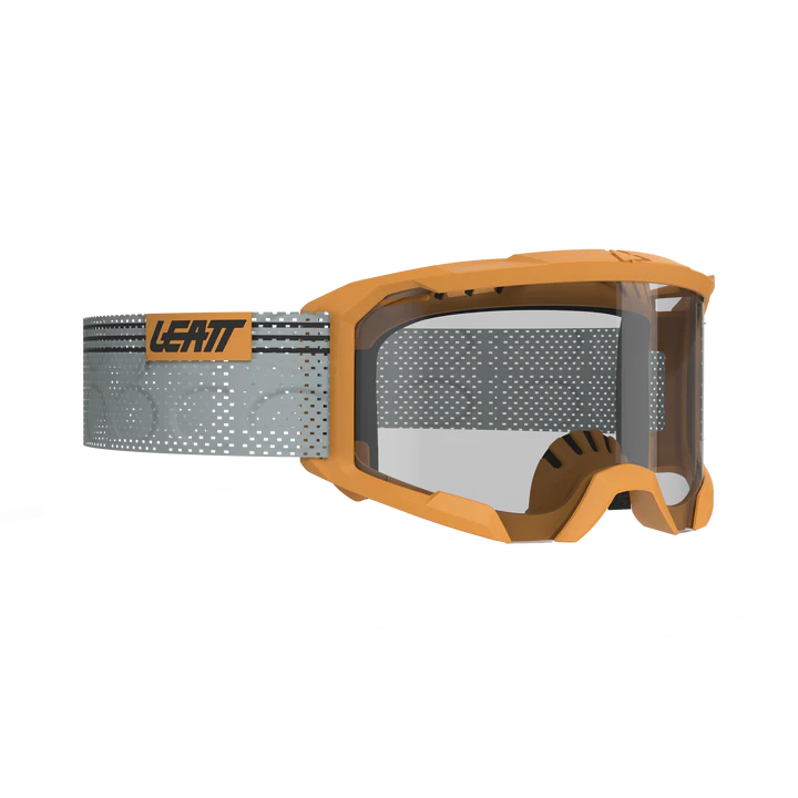 LEATT VELOCITY 4.0 MTB X-FLOW Yellow CLEAR 83 VLT beskyttelsesbriller