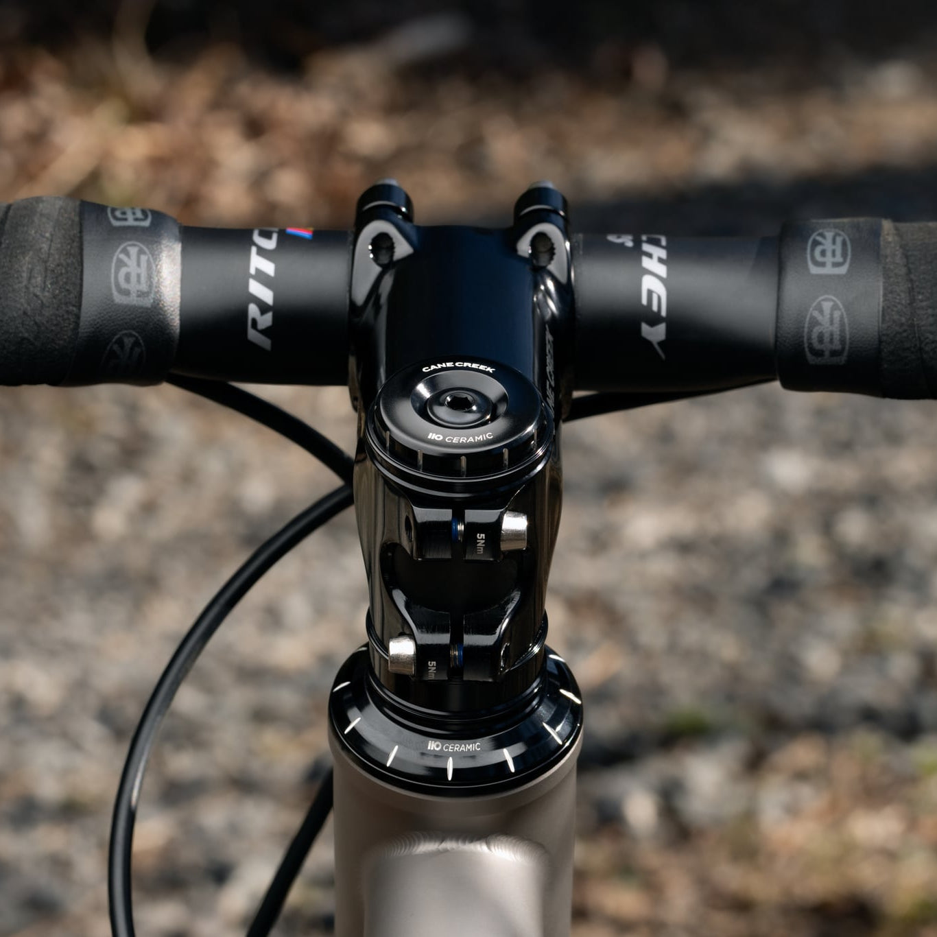 CANE CREEK 110 keramisk konisk headset, 1 1/8"-1,5", IS41/28,6/H9 | IS52/40, sort/sølv