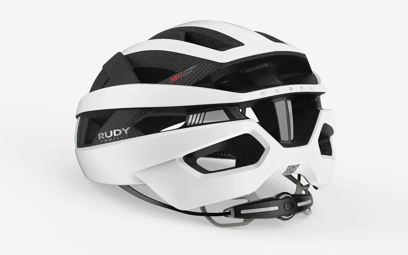 RUDY PROJECT REBEL CARBON landevejshjelm mat hvid