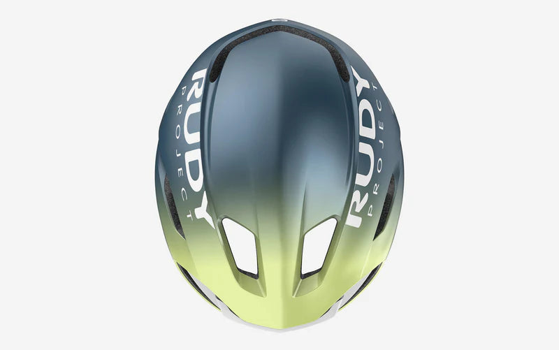 RUDY PROJECT NYTRON Road Helmet Blue/Green Matt