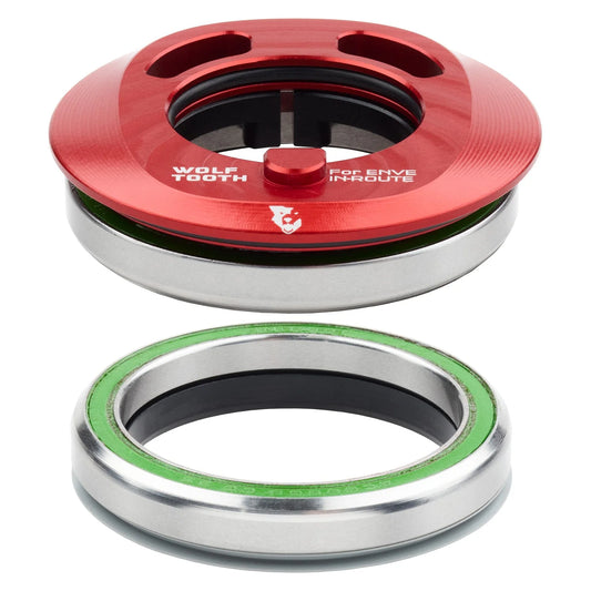WOLF TOOTH PREMIUM AERO IS52 ENVE In-Route Red Integrated Headset Set