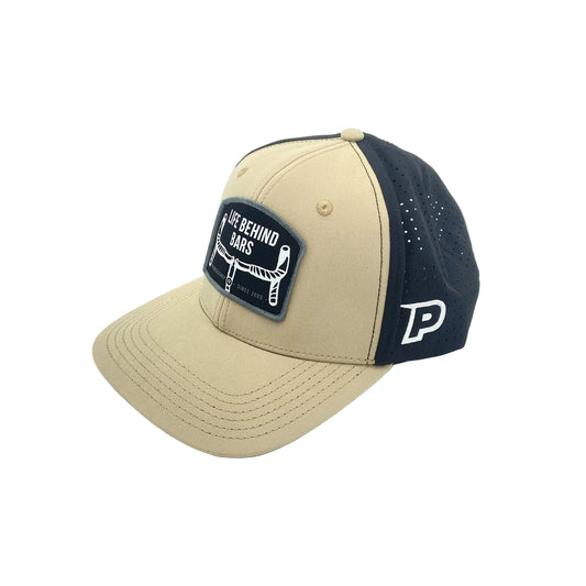 Kasket PROBIKESHOP SNAPBACK Beige/Sort
