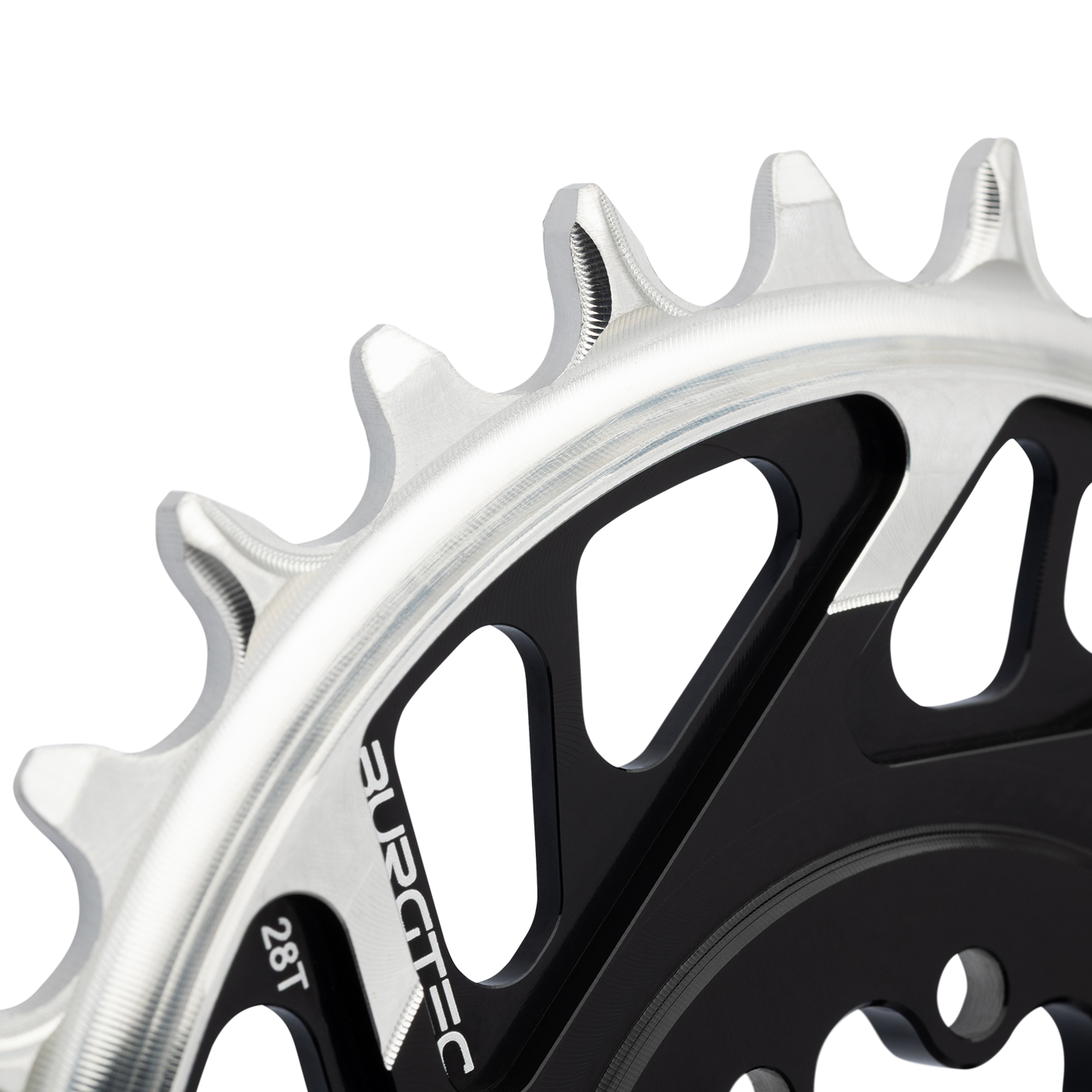 Chainrings Mono BURGTEC THICK THIN 12 Speed BOOST Direct Mount 8 Screws T-Type Narrow Wide Offset 3mm Black
