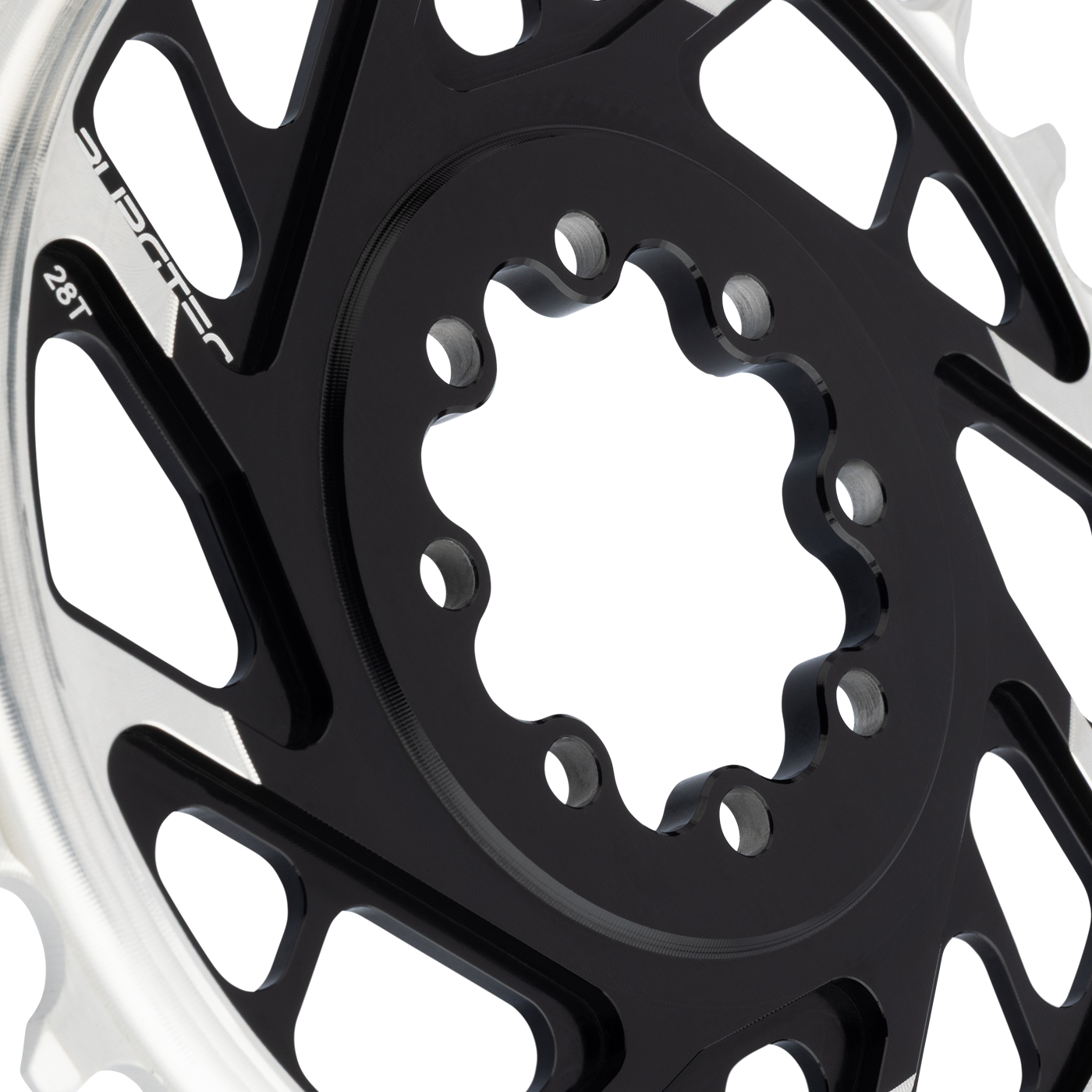 Chainrings Mono BURGTEC THICK THIN 12 Speed BOOST Direct Mount 8 Screws T-Type Narrow Wide Offset 3mm Black