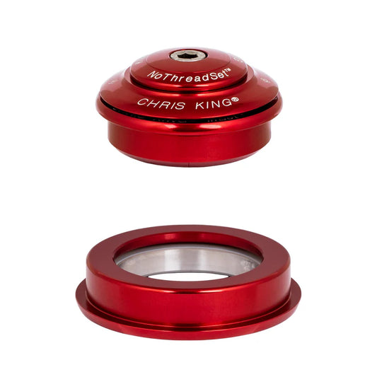 CHRIS KING INSET 2 Semi-integreret headset 1"1/8-1.5" ZS44/ZS56 Rød