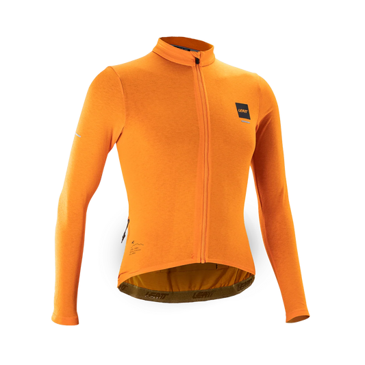 Trøje LEATT MTB ENDURANCE 4.0 Lange Ærmer Dame Orange