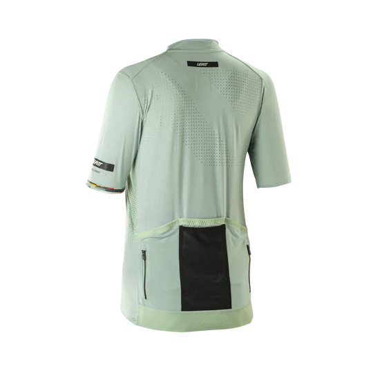 Women's LEATT MTB ENDURANCE 5.0 CARGO Short Sleeve Jersey Green