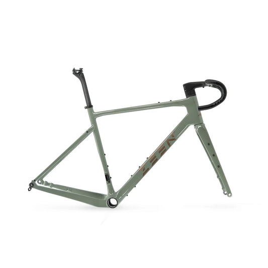 Kit Ramme ZEEN EXPLORER+Styr ZEEN GRAVEL COMBO
