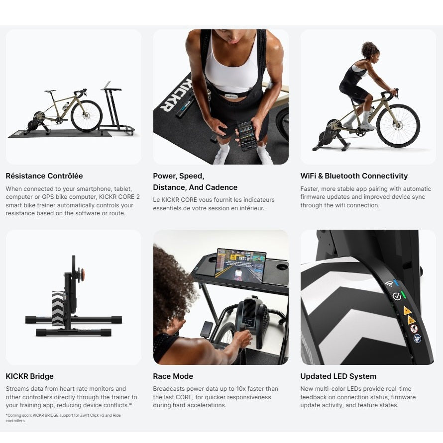 Hjemmetræner WAHOO KICKR CORE V2