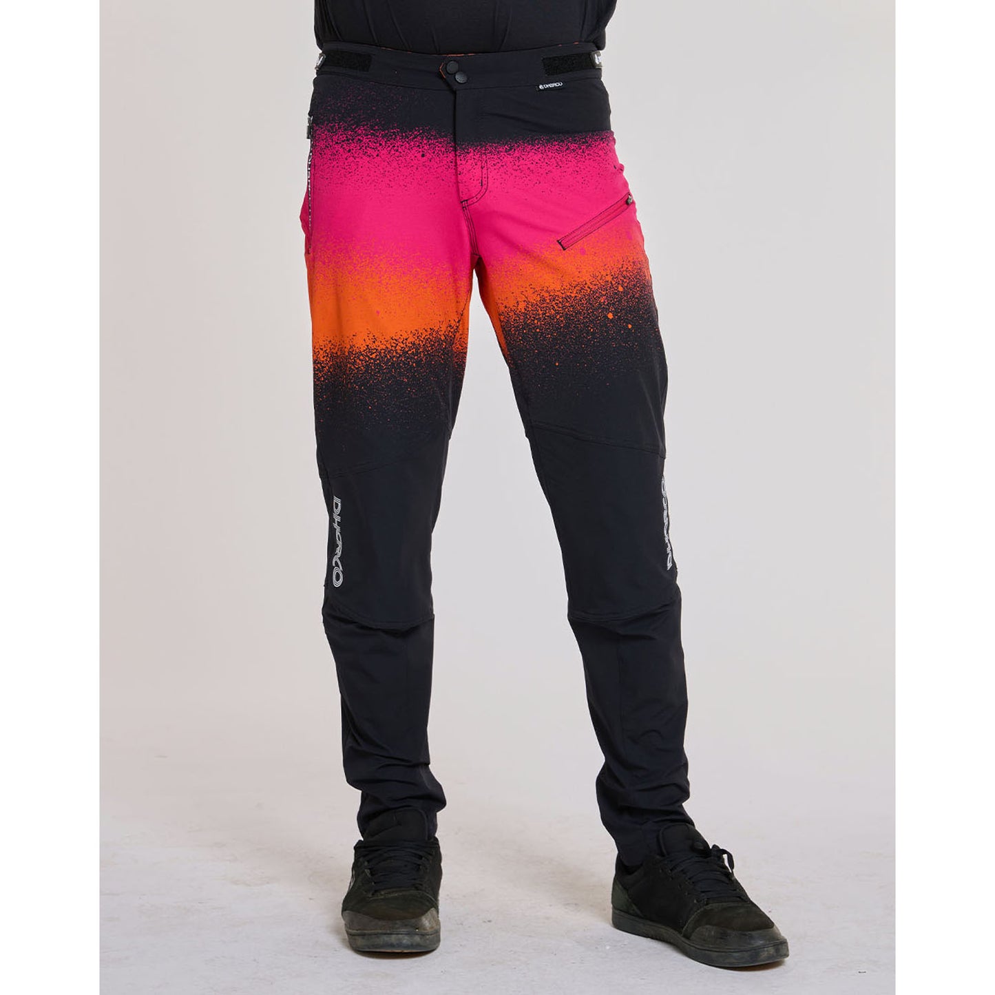 DHARCO GRAVITY BLACK SNAKE Bukser Sort/Orange